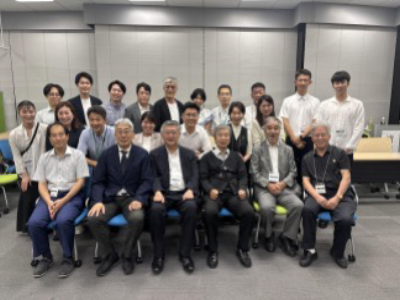 懇親会後の記念撮影